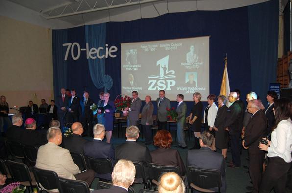 70 lat Zespołu Szkół Ponadgimnazjalnych nr 1 im. Jana Pawła II 