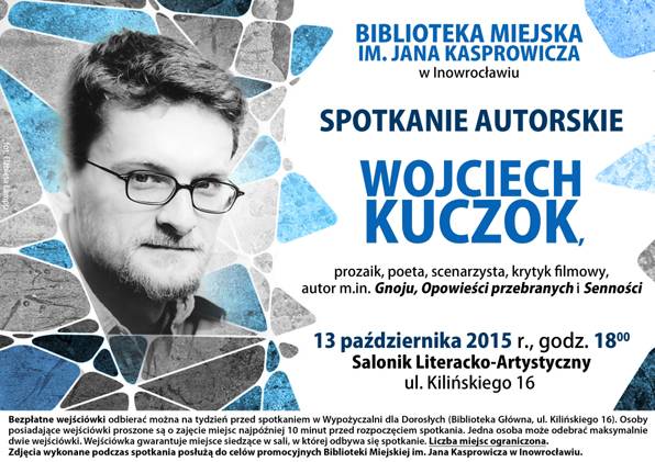 Literat-speleolog z wizytą w Bibliotece