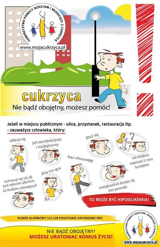 Akcja Cukrzyca - nie bądź obojętny, możesz pomóc!