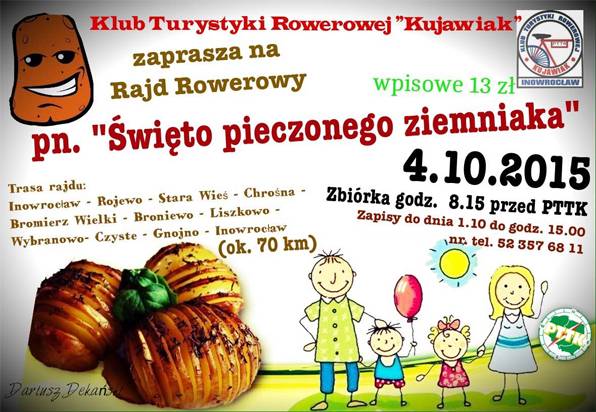 Upiecz ziemniaka na rowerze