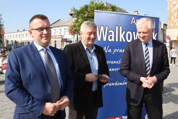 Wybory - konferencja A. Walkowiaka z PiS