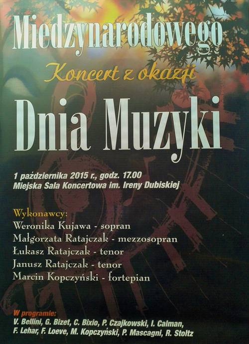 Zbliża się Międzynarodowy Dzień Muzyki