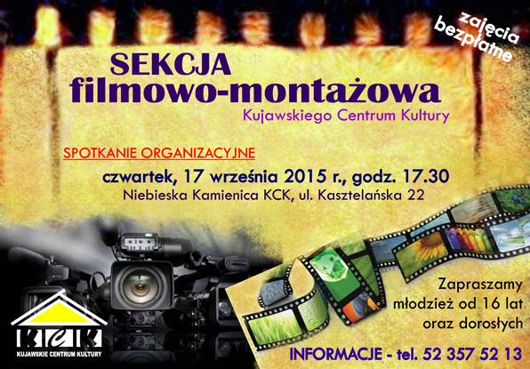 Chcesz zostać filmowcem?