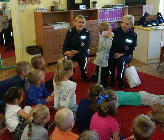 Policja w przedszkolu! 