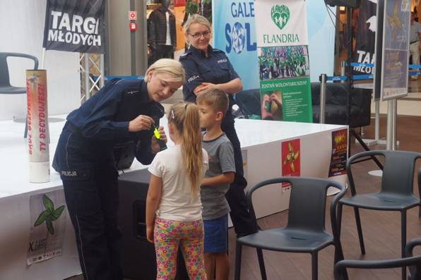 Policja na Targach Młodych