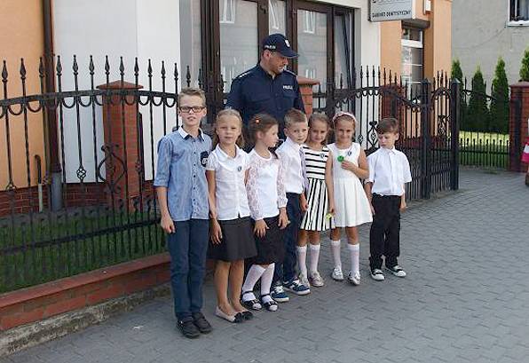 Na ich drodze stanął policjant 