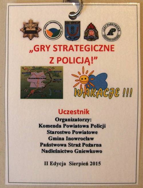 Gry Strategiczne z Policją 2015