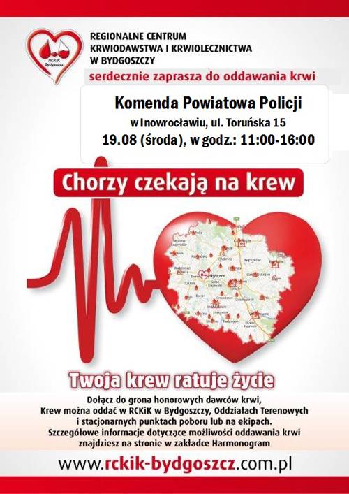 Zaplanuj oddanie krwi