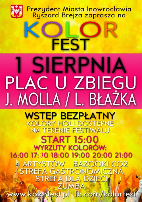 Kolor Fest już za kilka godzin