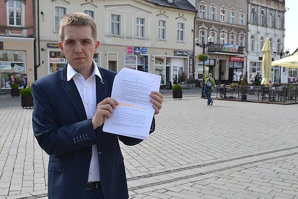Oświadczenie radnego Patryka Kaźmierczaka