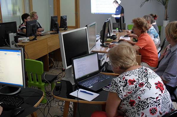Kurs komputerowy w Filii nr 1
