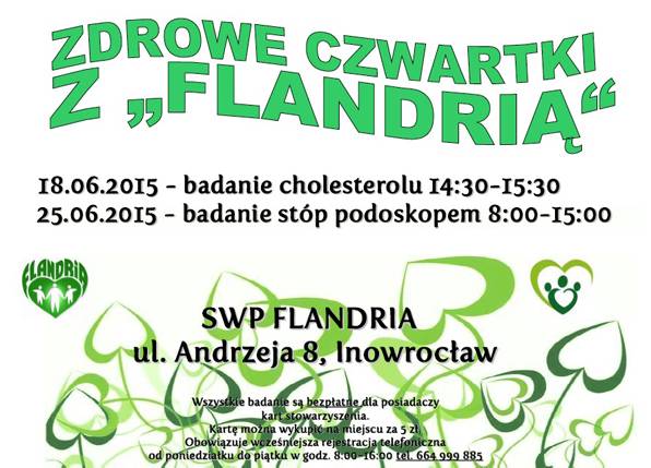 Zdrowe czwartki z Flandrią