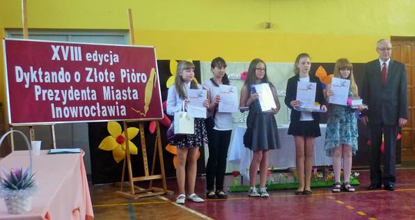 Dyktando o Złote Pióro Prezydenta Miasta Inowrocławia