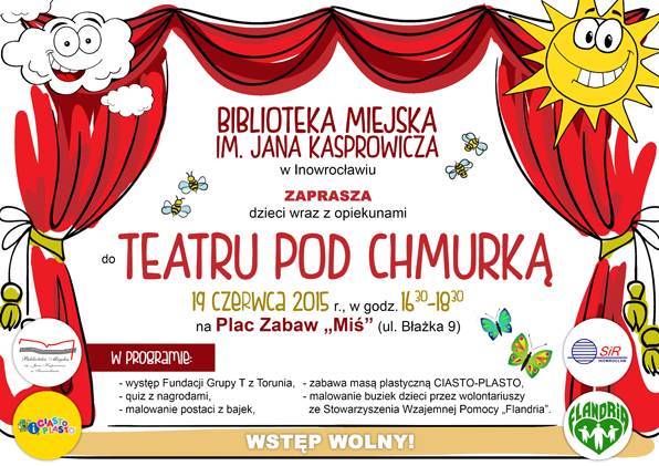 Zapraszamy na „Teatr pod chmurką”