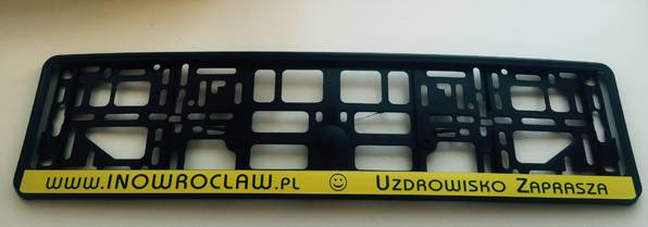 Chcesz ramkę do tablicy rejestracyjnej?