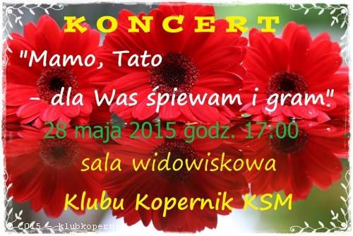 Mamo, Tato - dla Was śpiewam i gram