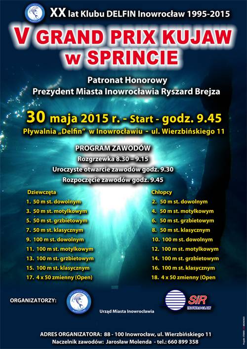 V Grand Prix w Sprincie na pływalni „Delfin” 