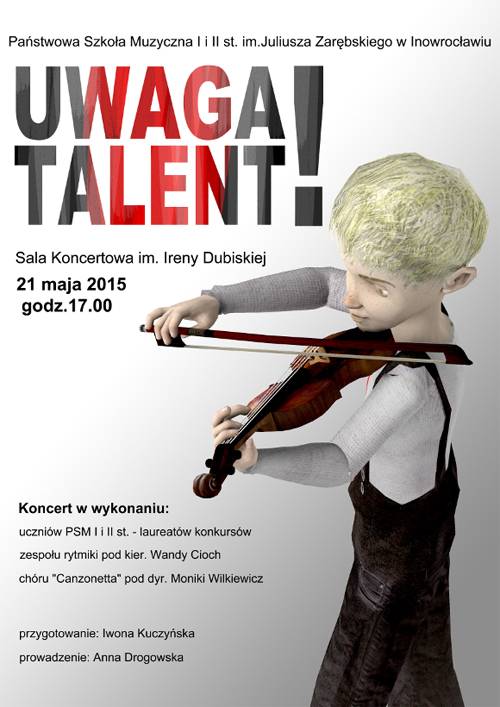 PSM zaprasza na koncert pt. Uwaga Talent