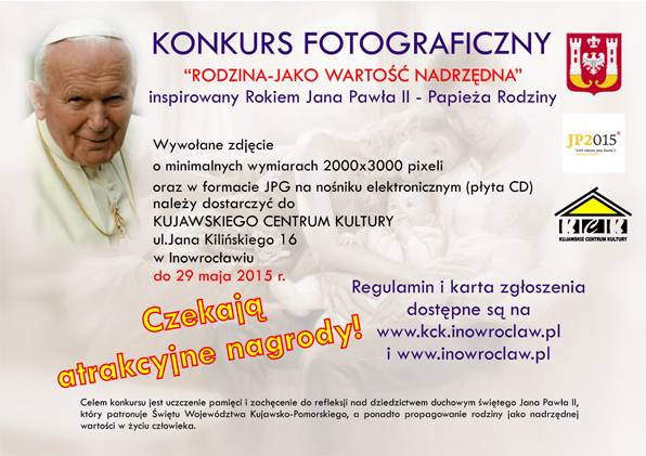 Konkurs fotograficzny RODZINA-JAKO WARTOŚĆ NADRZĘDNA