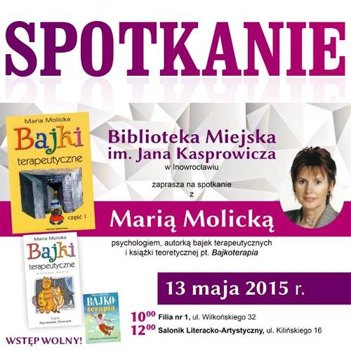 Bajki terapeutyczne w inowrocławskiej książnicy