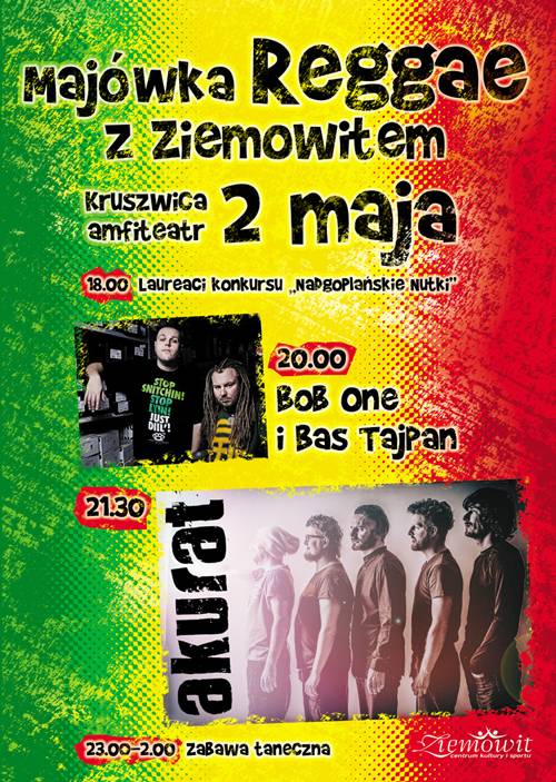 Majówka Reggae w Kruszwicy