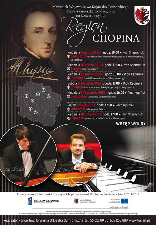 „Region Chopina” - wyjątkowy koncert w Inowrocławiu