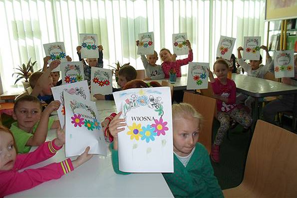 Smyki Biblioteczne  na tropach wiosny  