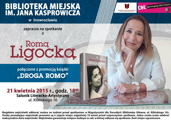 Święto Książki z Romą Ligocką