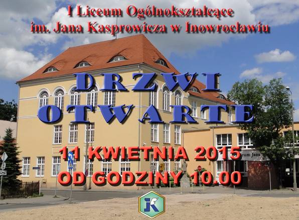 Drzwi otwarte w I LO - popularnym Kasprze
