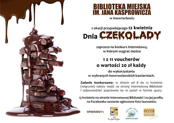 Czekoladowy konkurs z Biblioteką Miejską