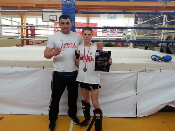 Pomieciński wicemistrzem Polski w kickboxingu