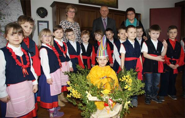 Przedszkolaki odwiedziły inowrocławski ratusz