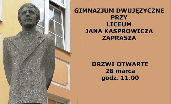 Gimnazjum Dwujęzyczne zaprasza na Drzwi Otwarte
