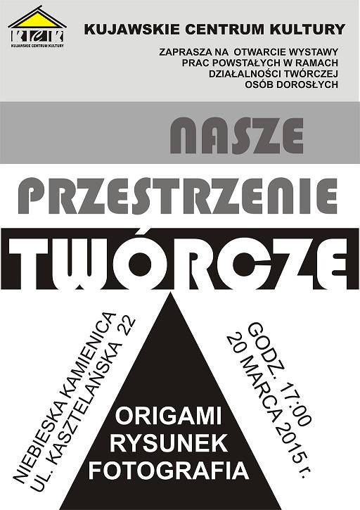 KCK zaprasza na „Nasze przestrzenie twórcze”