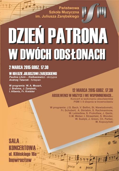 Zbliża się Dzień Patrona PSM