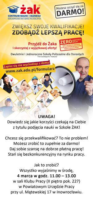 Darmowa prelekcja w Powiatowym Urzędzie Pracy