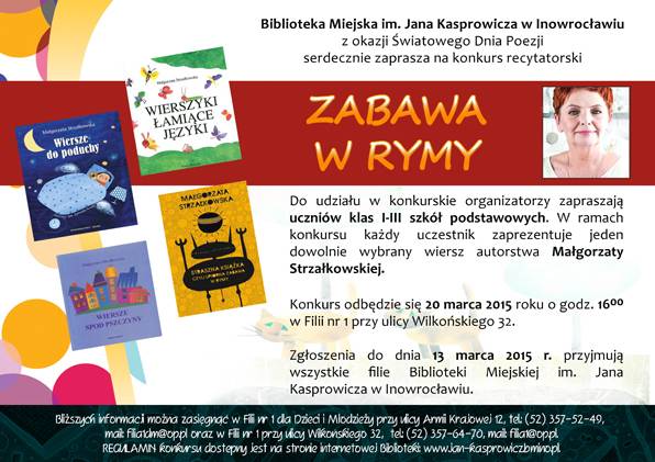 Konkurs recytatorski dla dzieci 