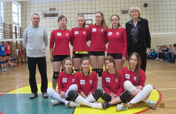 XII Międzyszkolny Turniej Piłki  Siatkowej Dziewcząt