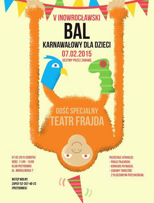 Odbędzie się Bal Karnawałowy dla Dzieci