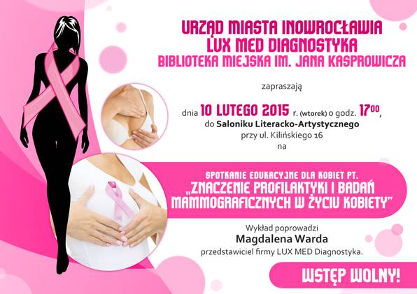 Znaczenie profilaktyki i badań mammograficznych w życiu kobiety