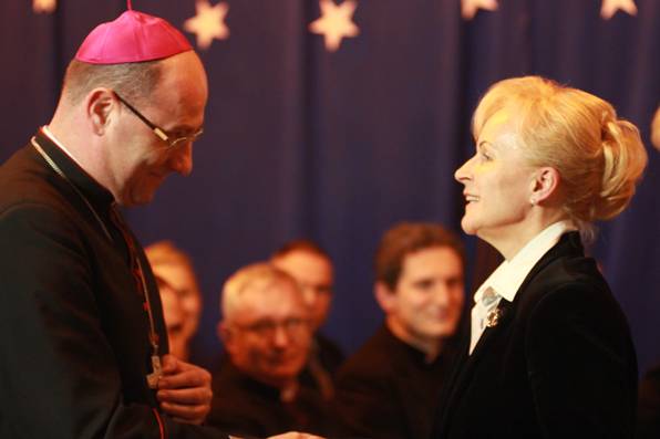 Miła uroczystość w Katolickiej Szkole Podstawowej