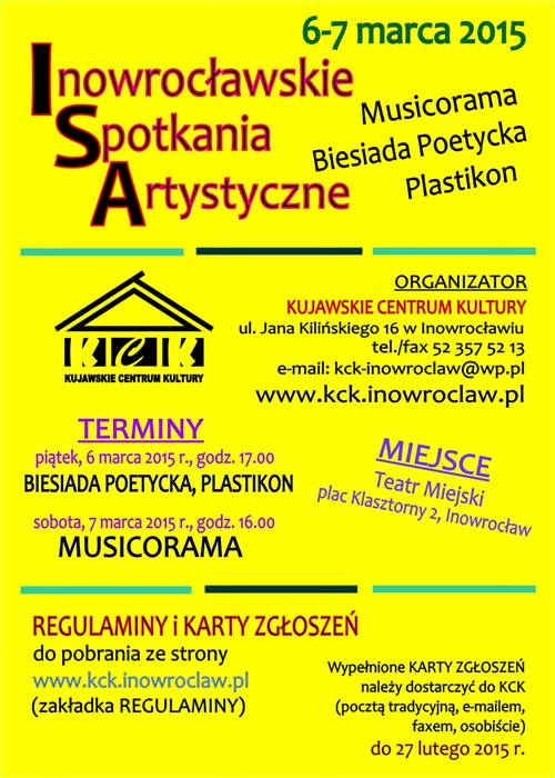 Biesiada Poetycka, Plastikon i Musicorama - ISA 2015