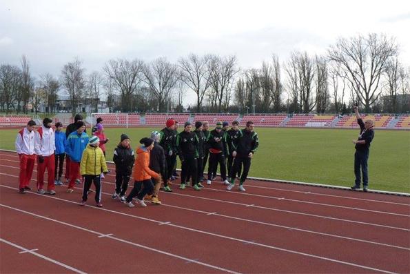 WOŚP - biegali na stadionie miejskim