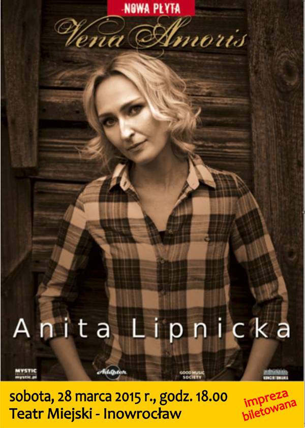Anita Lipnicka wystąpi w Inowrocławiu
