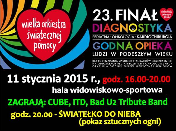 Wkrótce 23. Finał WOŚP w Inowocławiu