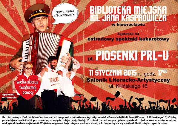 Piosenki PRL-u zabrzmią podczas WOŚP
