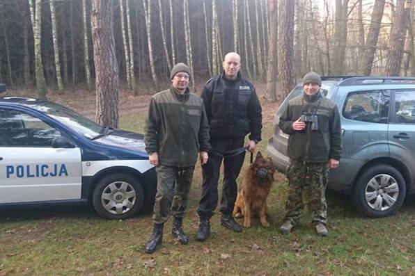 Policjanci i Leśnicy na wspólnej służbie 