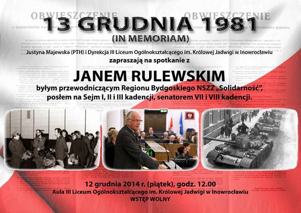 13 GRUDNIA 1981 (In memoriam)