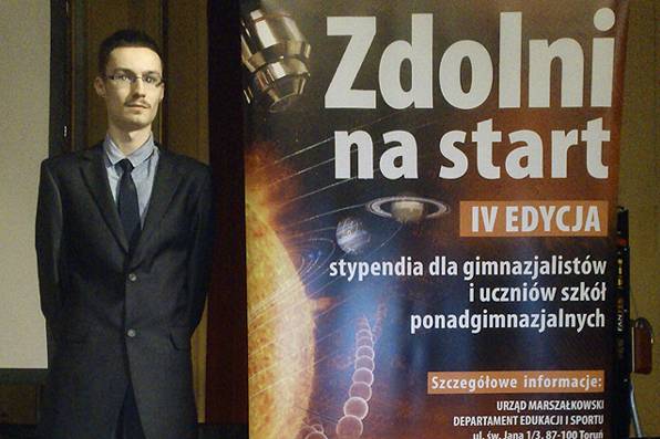 Stypendium Ministra Edukacji Narodowej dla ucznia I LO