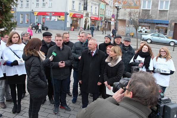 To była ostatnia konferencja kandydata na prezydenta Inowrocławia